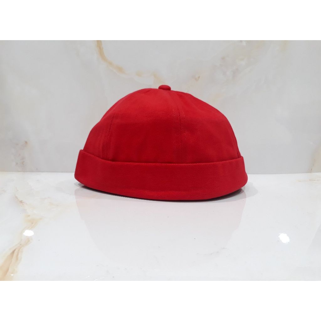PECI UAS / TOPI MIKI HAT CORDUROY / PECI MIKI HAT / DOCKER CAP MERAH MARUN HITAM PUTIH CREAM COKLAT 