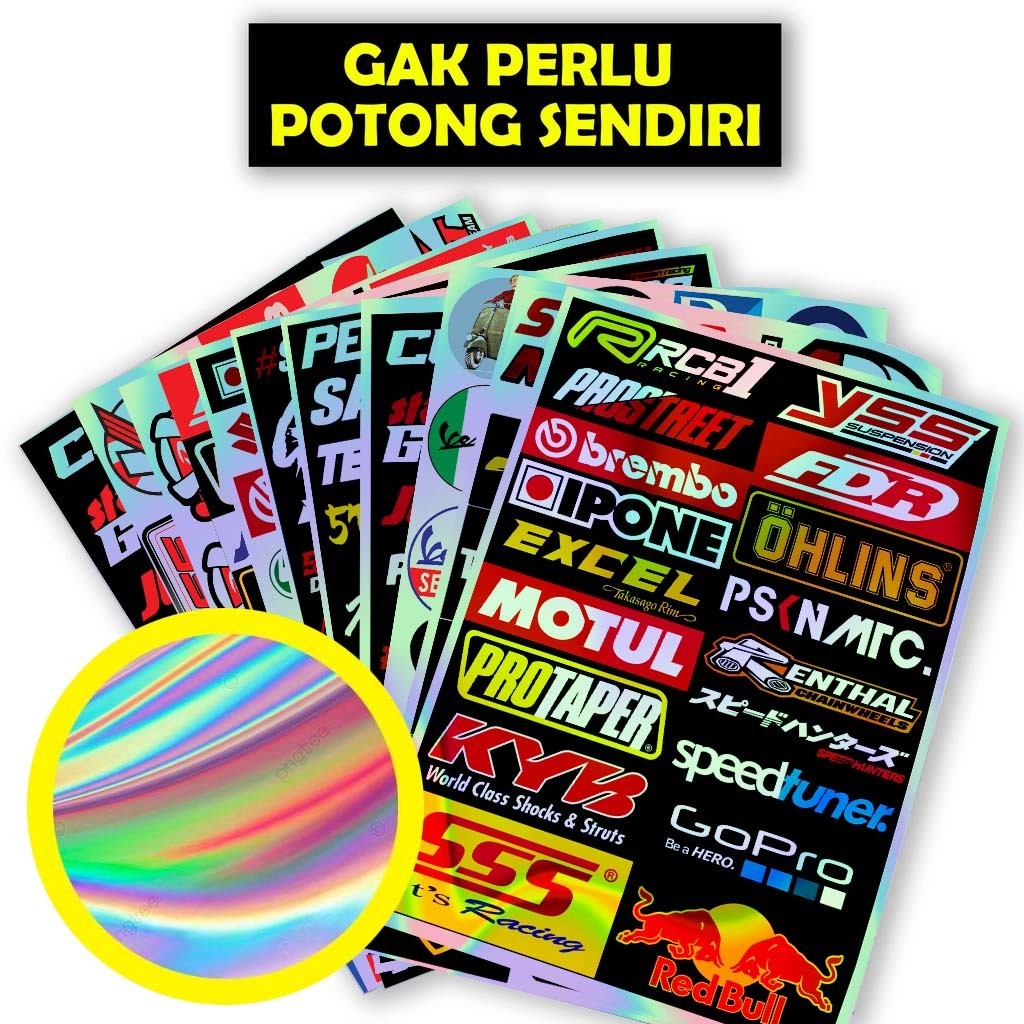 Cetak Kilat -    Stiker Hologram, Stiker Hologram Motor, Stiker Motor Hologram, Setiker Hologram (PA