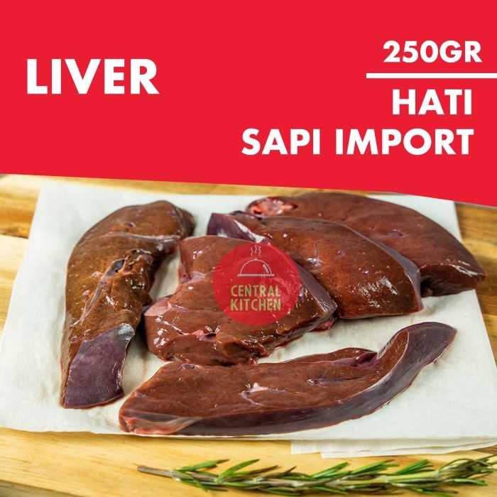 

AUS Beef Liver / Hati Sapi Impor / Ati Sapi Impor 250gr