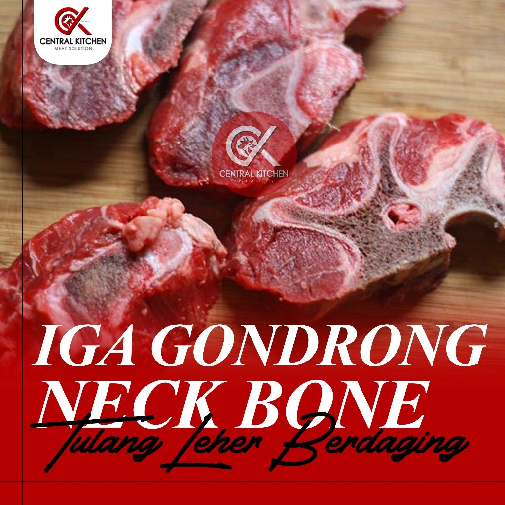 

Iga Sapi Gondrong / Neck Bone Beef / Tulang Leher Berdaging