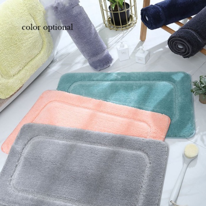 Keset Handuk Kamar Mandi Anti Slip Daya Serap Sangat Baik Uk 60x90cm