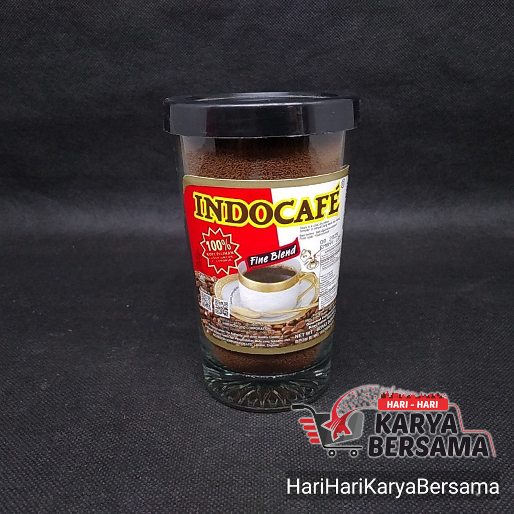 

MINUMAN BUBUK KOPI INDOCAFE KOPI FINE BLEND GLASS 50GR