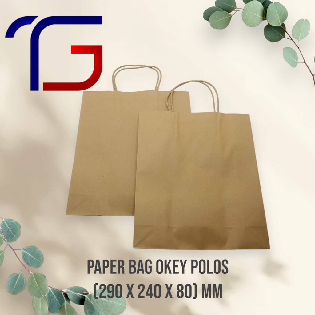 

Paperbag Okey Motif Polos dan Batik