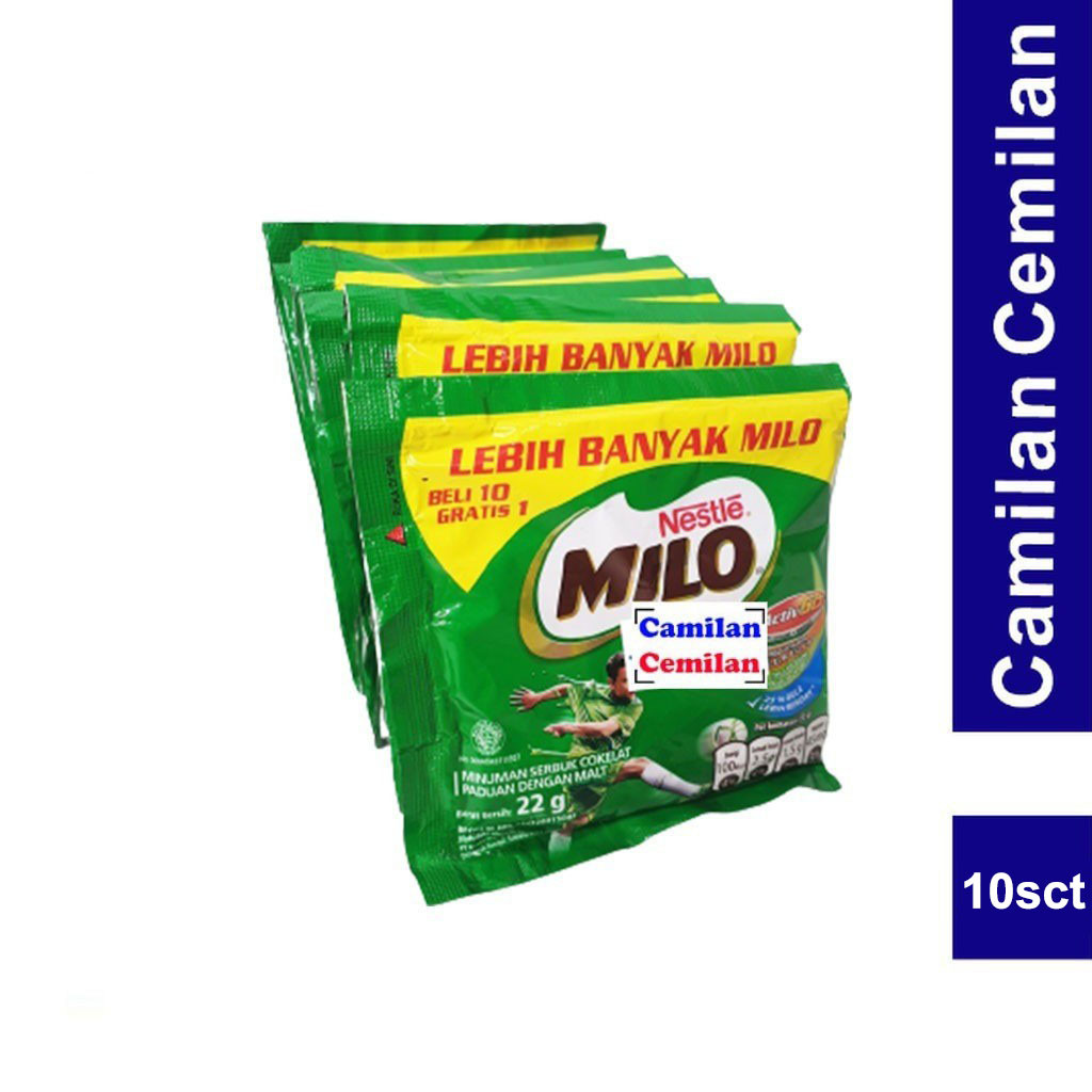 

Milo Susu Bubuk Renceng isi 10 pcs x 22 gr