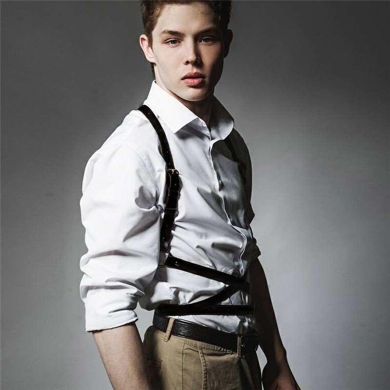 [HF001] Body Belt Harness Fashion ikat pinggang pria