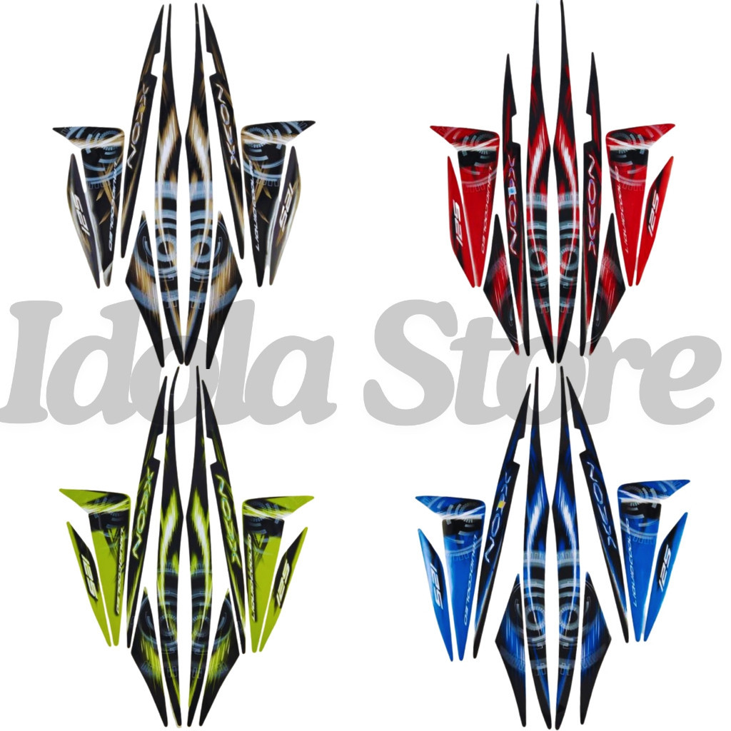 Stiker Striping Yamaha Xeon 125 2012 List Body Motor Yamaha Xeon 125 2012 Terbaik