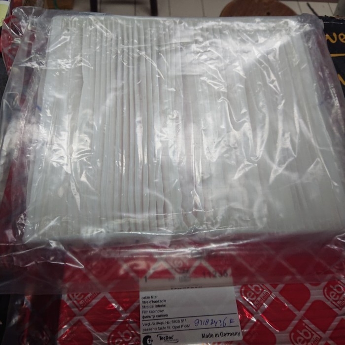 COD Part Baru    Filter ac Chevrolet zafira KODE(AA)
