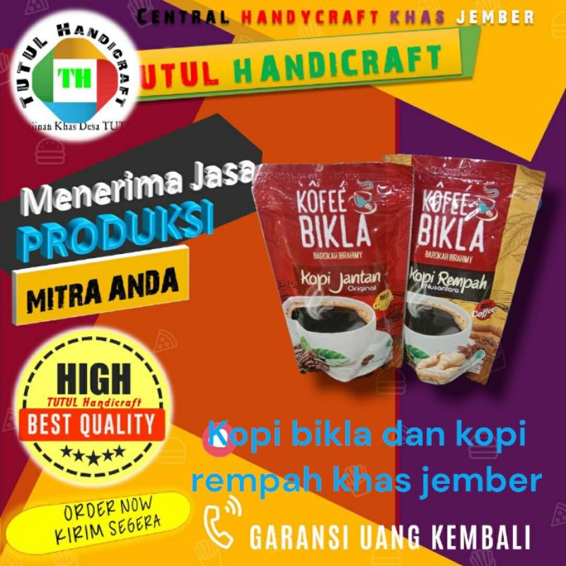 

MAKRIFATBUSINESS KOPI BIKLA KOPI REMPAH ATAU KOPI LANANG Kopi Robusta Lereng Argapura 125 gr