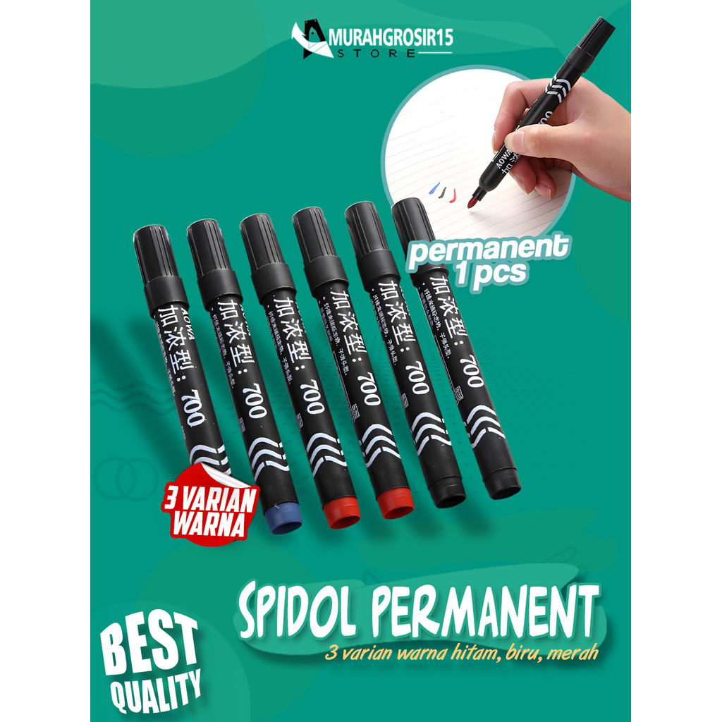 

Spidol Papan Tulis Permanent Warna Premium