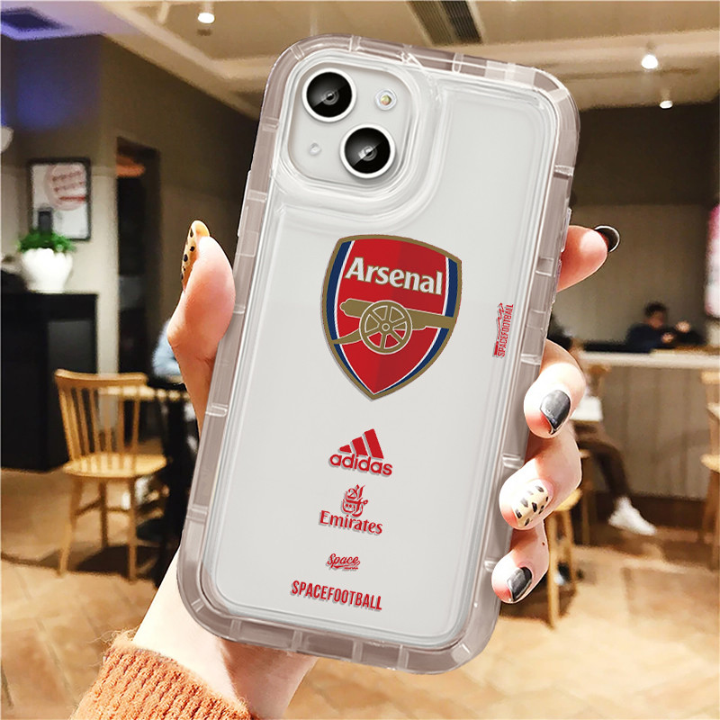 Casing iPhone 16 11 13 untuk lucu Arsenal iPhone 6 7/8 7/8 plus X/XS XR XS Max 11 11 Pro 11 Pro Max 
