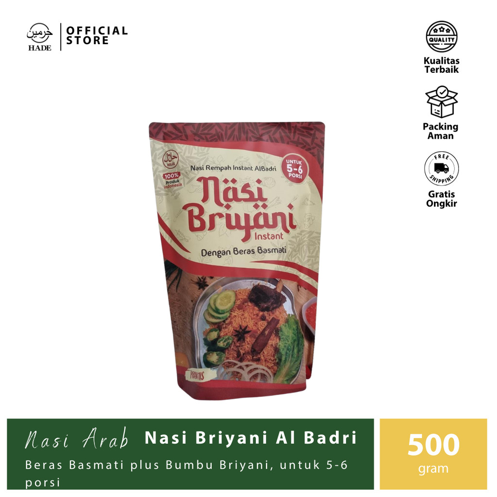 

Al Badri - Nasi Briyani - 500gr