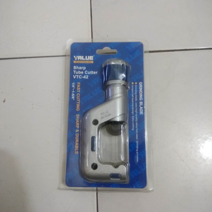 

Value tube cutter VTC-42 | Cutter pipa tembaga merek value 1/4"~1-5/8