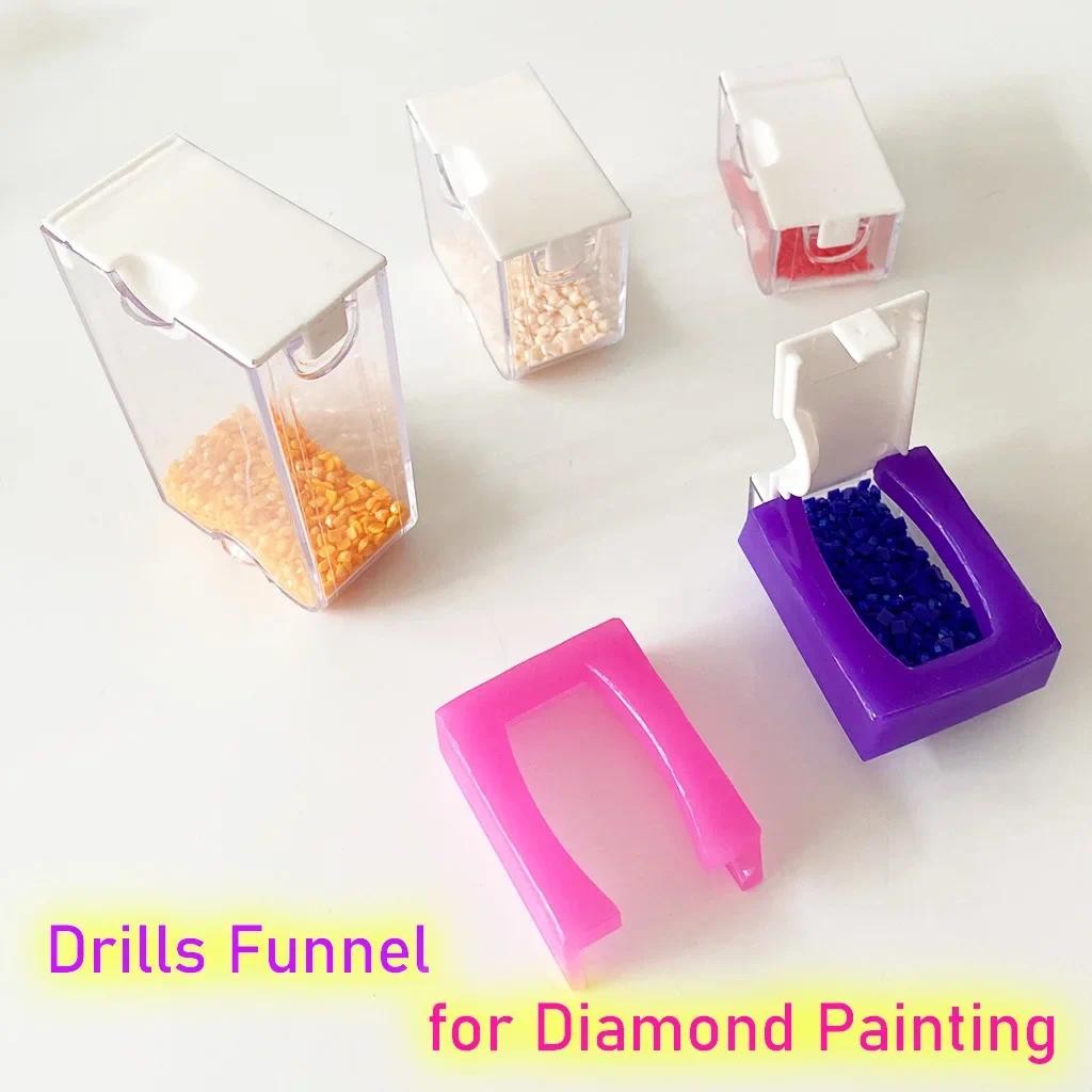 

Diamond Painting Drill Funnel for Elizabeth Storage Containers Diamond Art Tool Accessories