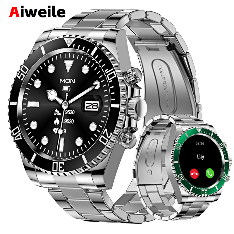 High-end Men's Smartwatch Smart Watch Luxury Aiweile AW12 Replica Business Sports Wireless Imitation