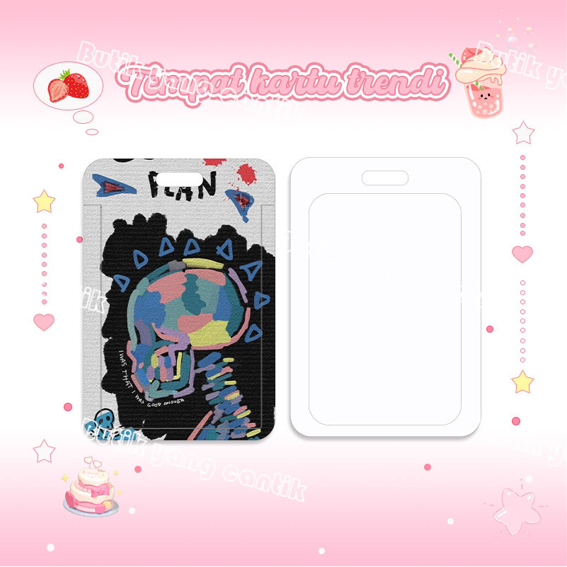 

ID Card Holder, Tempat Kartu Tengkorak Lucu, Cocok untuk Kantor/Sekolah, Kartu Pelajar/Kartu Angkutan, Kartu Akses, KTP, Flazz, Kartu Kredit Elektronik dan Uang Elektronik.