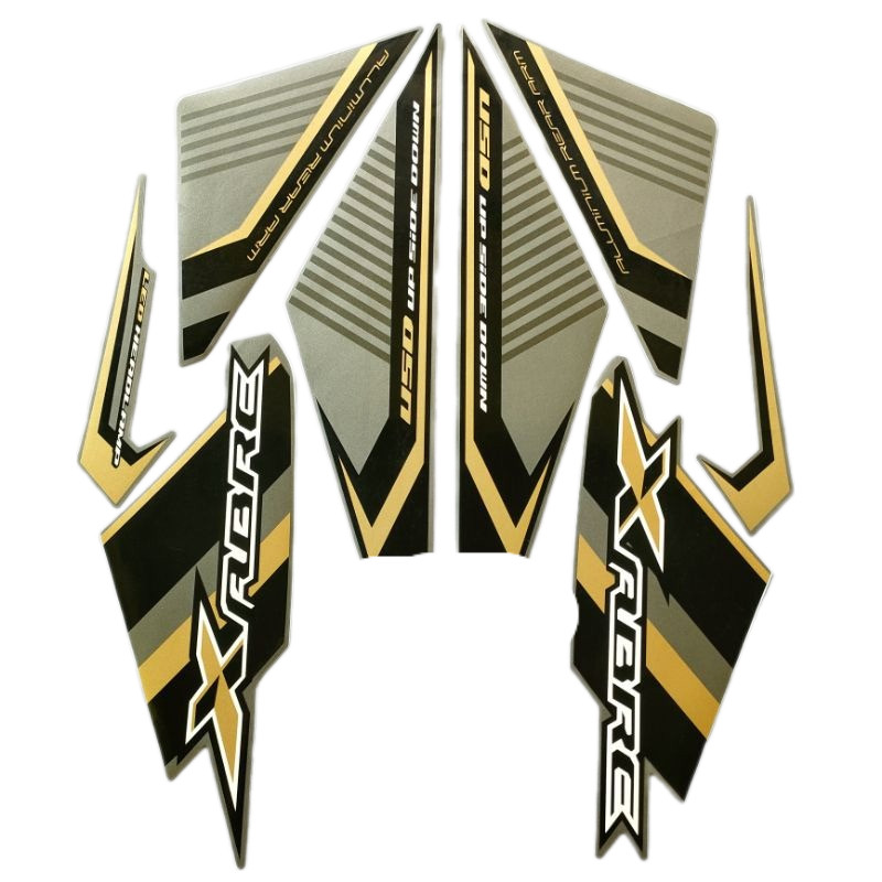 STIKER STRIPING STANDART YAMAHA XABRE 2016 | STIKER BODY XABRE 2016 | TERMURAH & BERKUALITAS
