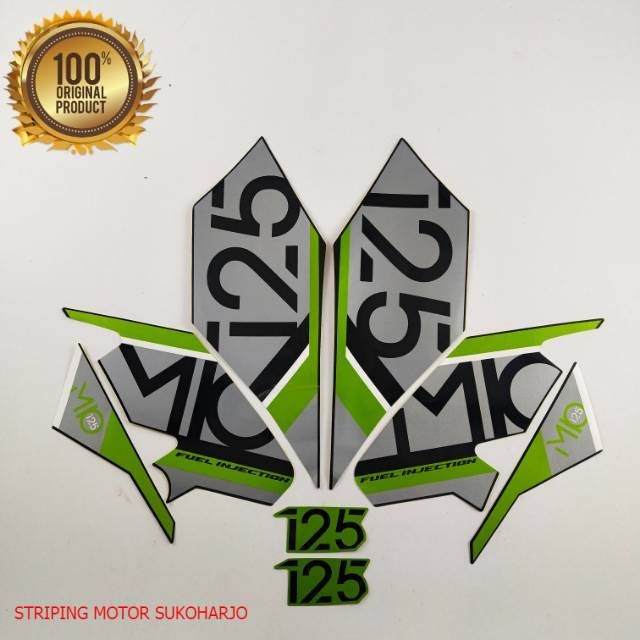 (ORI) Striping Yamaha Mio 125 mio M3 125 2017 hijau kualitas original