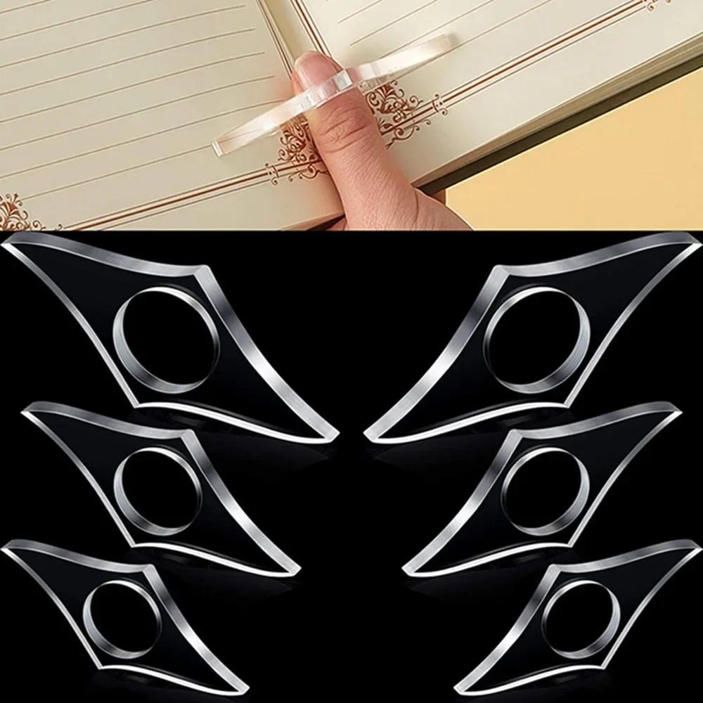 

1PC Multi-function Acrylic Thumb Book Support Book Page Holder Convenient Bookmark School Office Supplies Book Thumb Holder