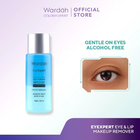 Wardah EyeXpert Eye & Lip Makeup Remover Pembersih MakeUp Waterproof Wardah Pembersih Make Up Eyexpe