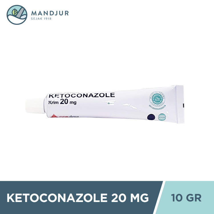KETOCONAZOLE OGB DEXA KRIM 1 TUBE @ 10 G