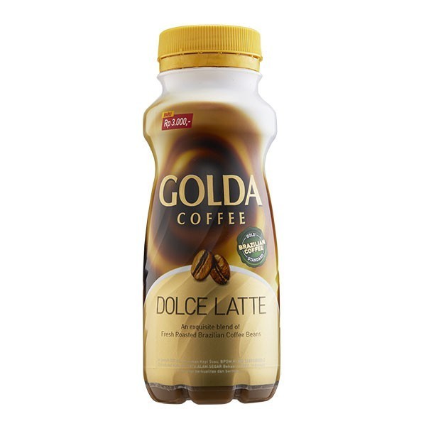 

NEW ITEM MINUMAN GOLDA COFFEE DOLCE LATTE BTL 200ml