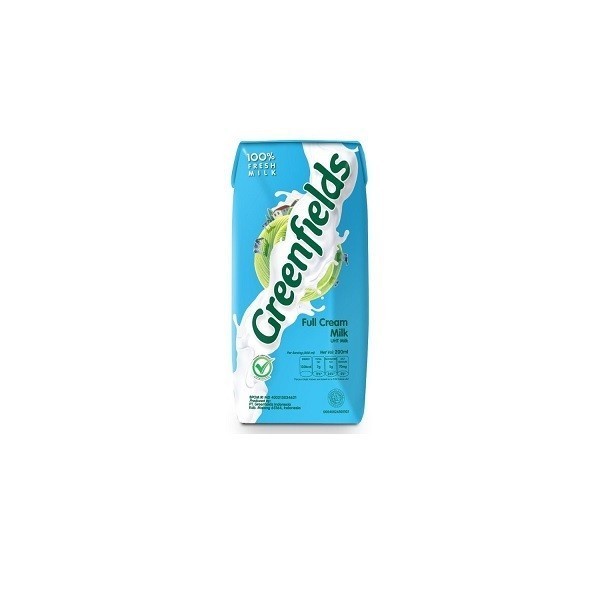 

NEW ITEM MINUMAN GREENFIELDS UHT FULL CREAM 200ML