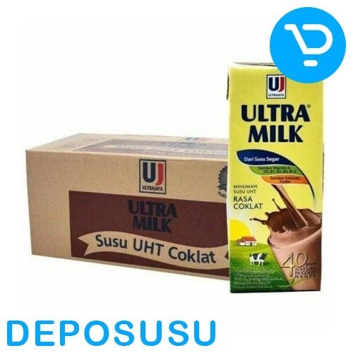 

NEW ITEM MINUMAN ULTRA MILK CHOCOLATE 24 X 250ML