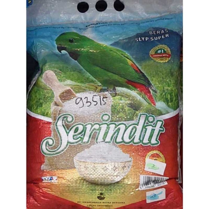 

NEW ITEM BERAS MEREK SERINDIT 10KG