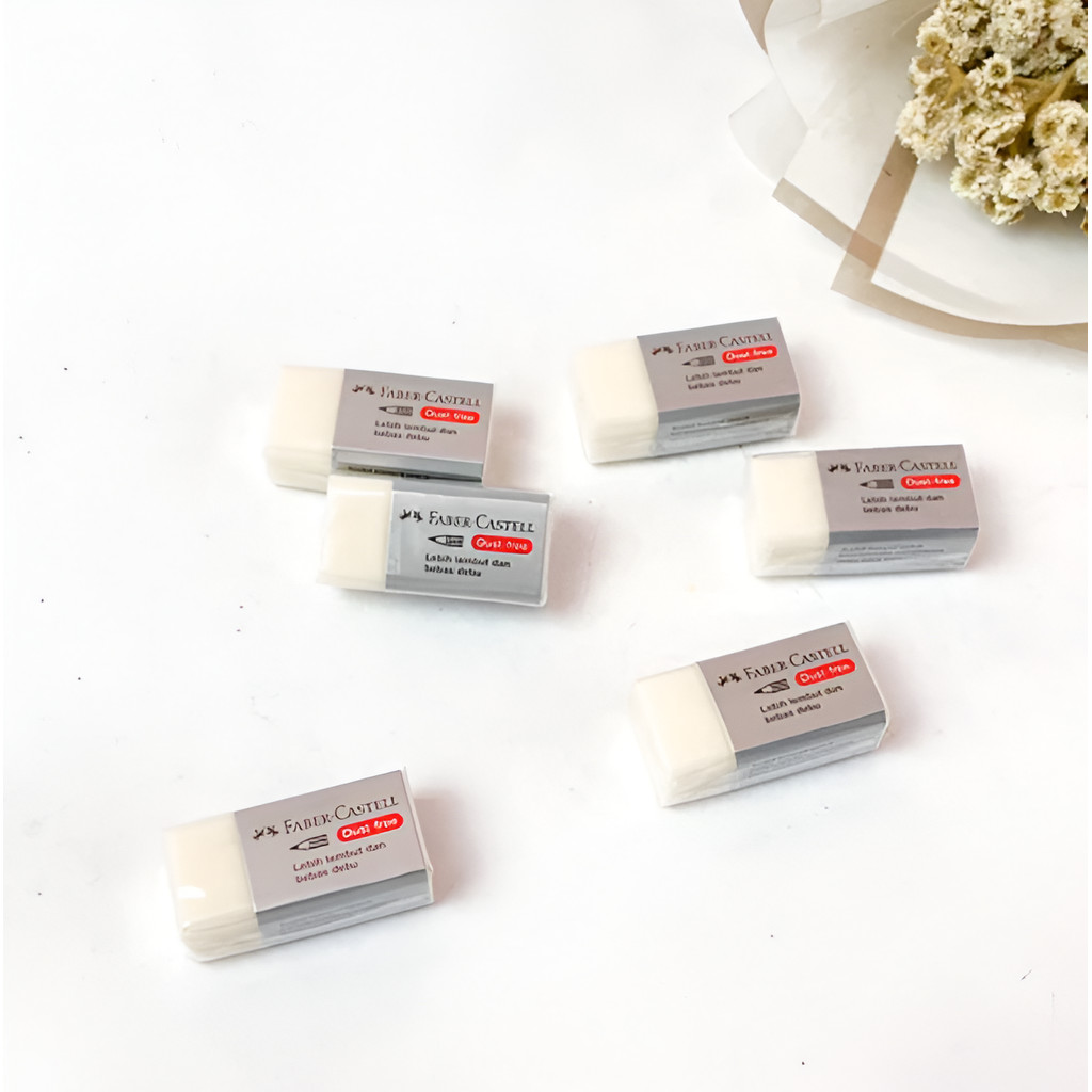 

Stip Eraser Penghapus Faber-Castell Putih Kecil 187230 (1 PCS) Penghapus Dust - Free