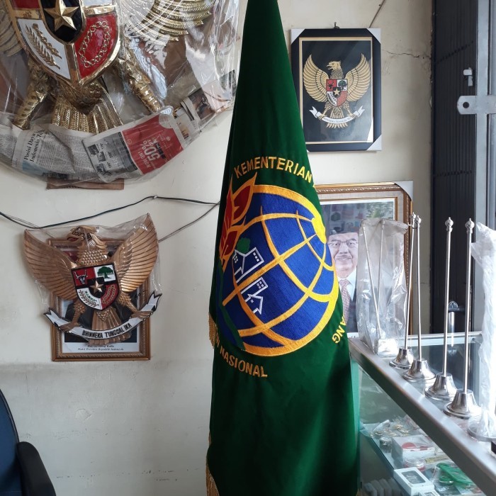 Bendera pataka bpn ri 90x135 cm