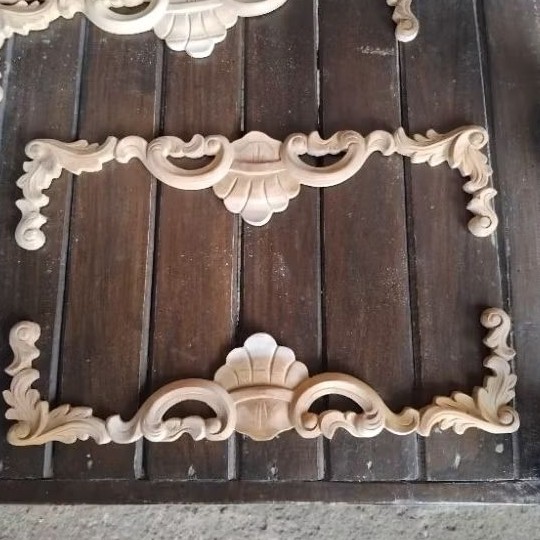 ornamen sudut ukir | tempel kayu jati ukir | ukir tempel pintu SHP8072