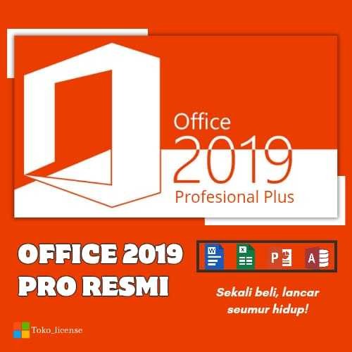 BIG SALE Lisensi office 2019 professional plus - key office 2019 ORIGINAL