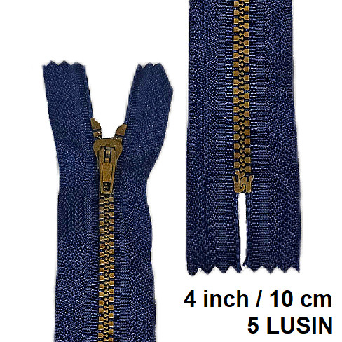 Resleting Jeans Vislon @5 Lusin