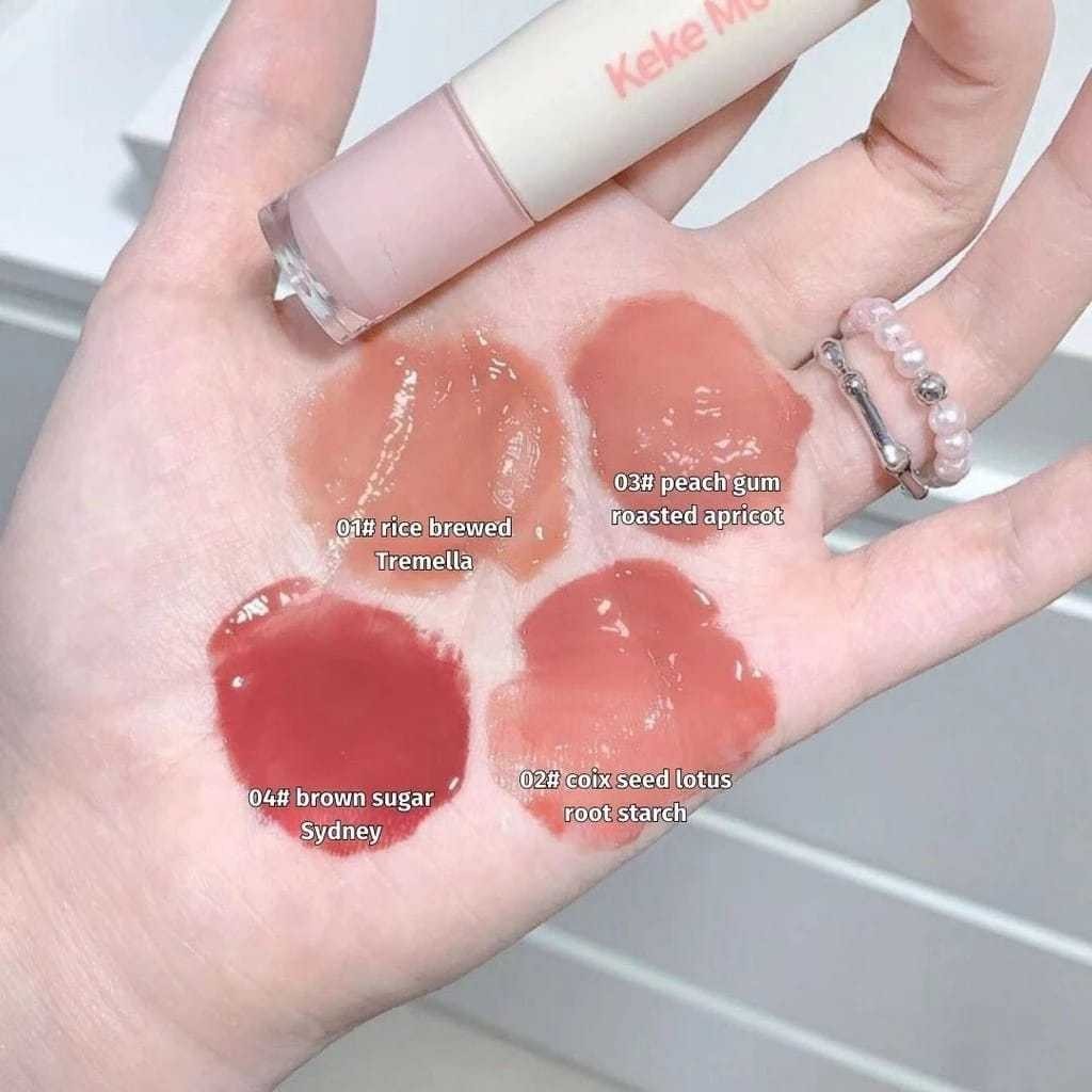 KEKEMOOD Mirror Water Lip Gloss Protective Essence Moisturizing GLASS LipGloss Lip Gloss TRUFORA