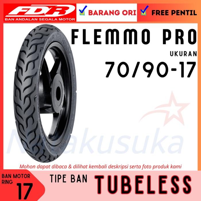 FDR Flemmo Pro 70/90 - 17 Tubeless (TL)