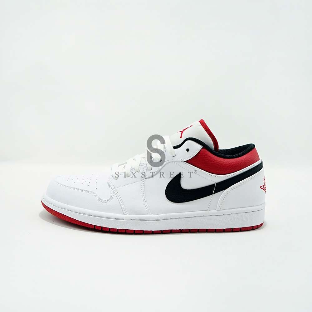JORDAN 1 Low White Red 553558 118