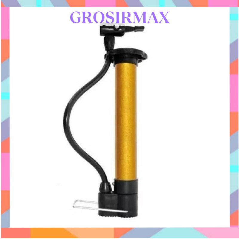COD Makassar Pompa Ban Mini Portable Hidrolis / Pompa Angin Mini / Pompa Sepeda / Pompa Motor