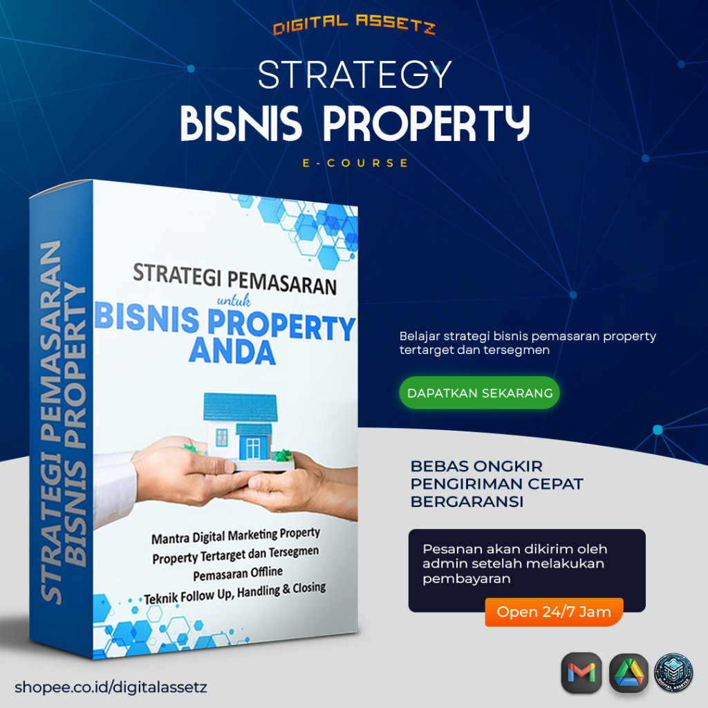 [EC46] STRATEGI MARKETING BISNIS PROPERTI - Digital Marketing Property Materi Video Pembelajaran