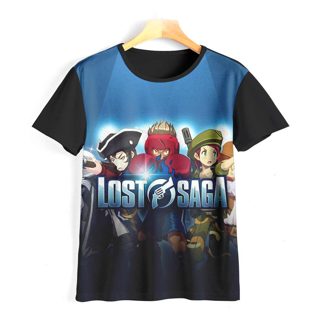 Kaos Lost Saga Keren dan Adem | Kaos Game Lost Saga Untuk Anak | 045LS006