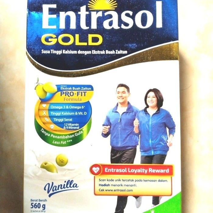 

[PROMO]Best Seller Entrasol Gold Vanilla 600gr