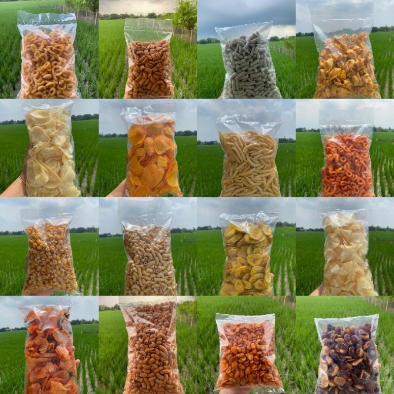 

SERBA 3ribu aneka snack pedas manis renyah