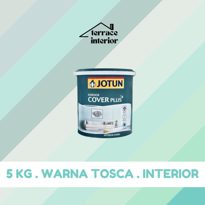 Cat Tembok Jotun Cover Plus Warna Tosca 5 kg