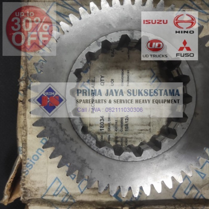 Gear Drive Eaton Fuller 10A12A pn 4302662 TOP GRADE