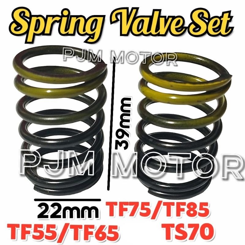 

TF55 spring valve per klep mesin diesel pengerak yanmar TF65 TF75 TF85 TS70 amplas