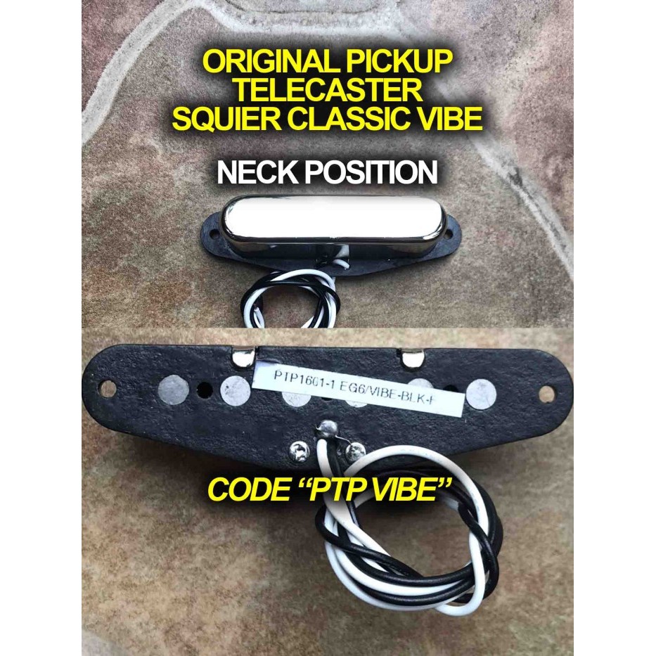 Original Pickup set Telecaster Fender Squier Classic Vibe 50s Tele - NECK SAJA