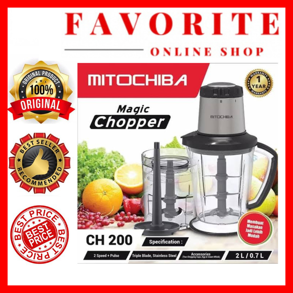 CHOPPER MITOCHIBA CH 200 MITOCHIBA CHOPPER CH-200 CH200 ORI