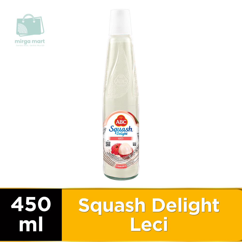 

ABC Sirup Squash Delight Leci 450 Ml Segar Manis mirga mart mlg