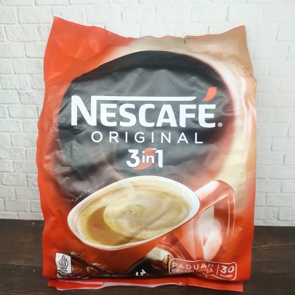 

NESCAFE 3IN1 ORIGINAL 525 GR ISI 30 SACHET