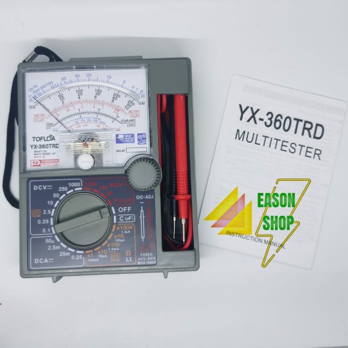 

Multitester Analog Tofuda Model HELES YX-360 TRD