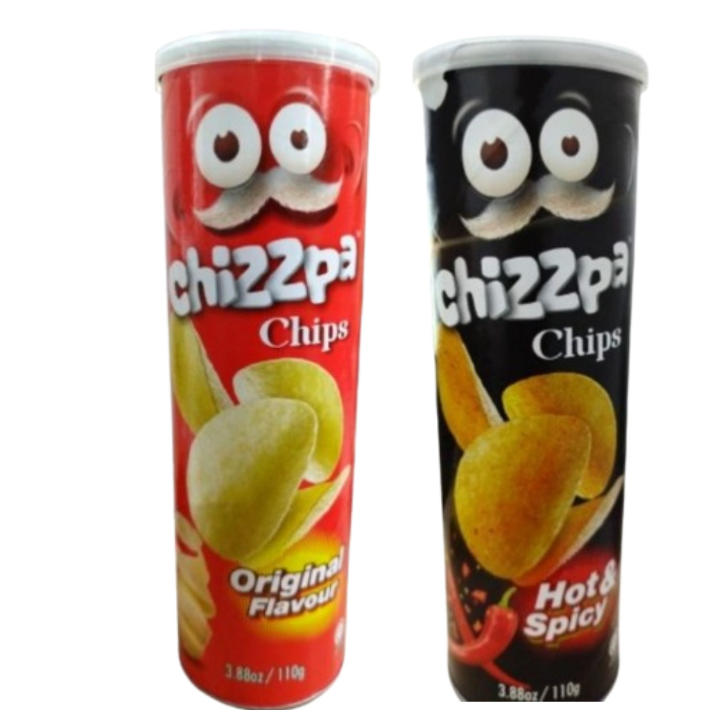 

CHIZZPA CHIPS 110 gram (EXP 10 JUNI 2025)